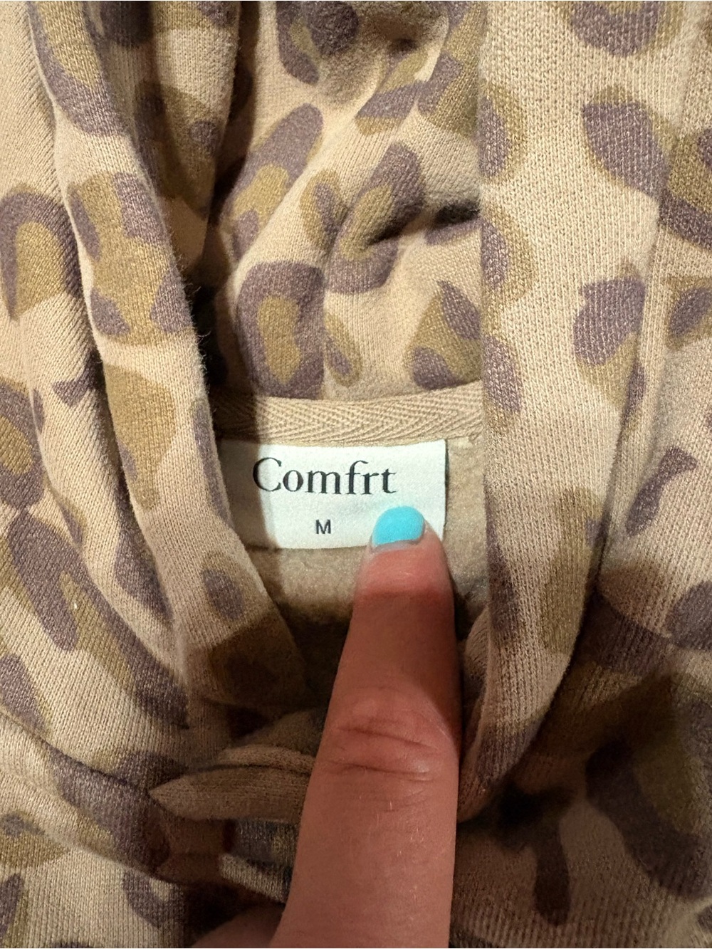Comfort Leopard Print Hoodie for Kids - Picture 4 of 5